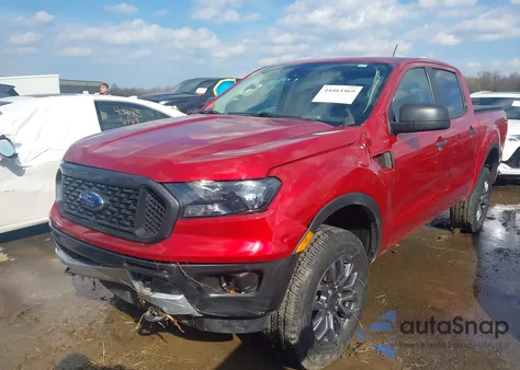 2021 Ford Ranger Xlt из США, поврежденный, VIN 1FTER4FH0MLD82311